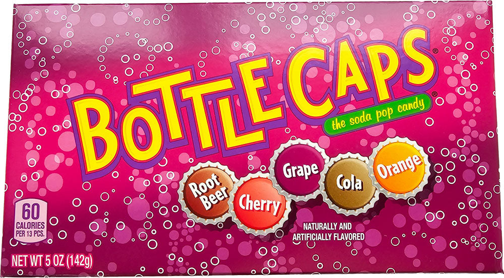 Bottle Caps Soda Pop Candy Assorted 142g / 5oz EXP 09/24