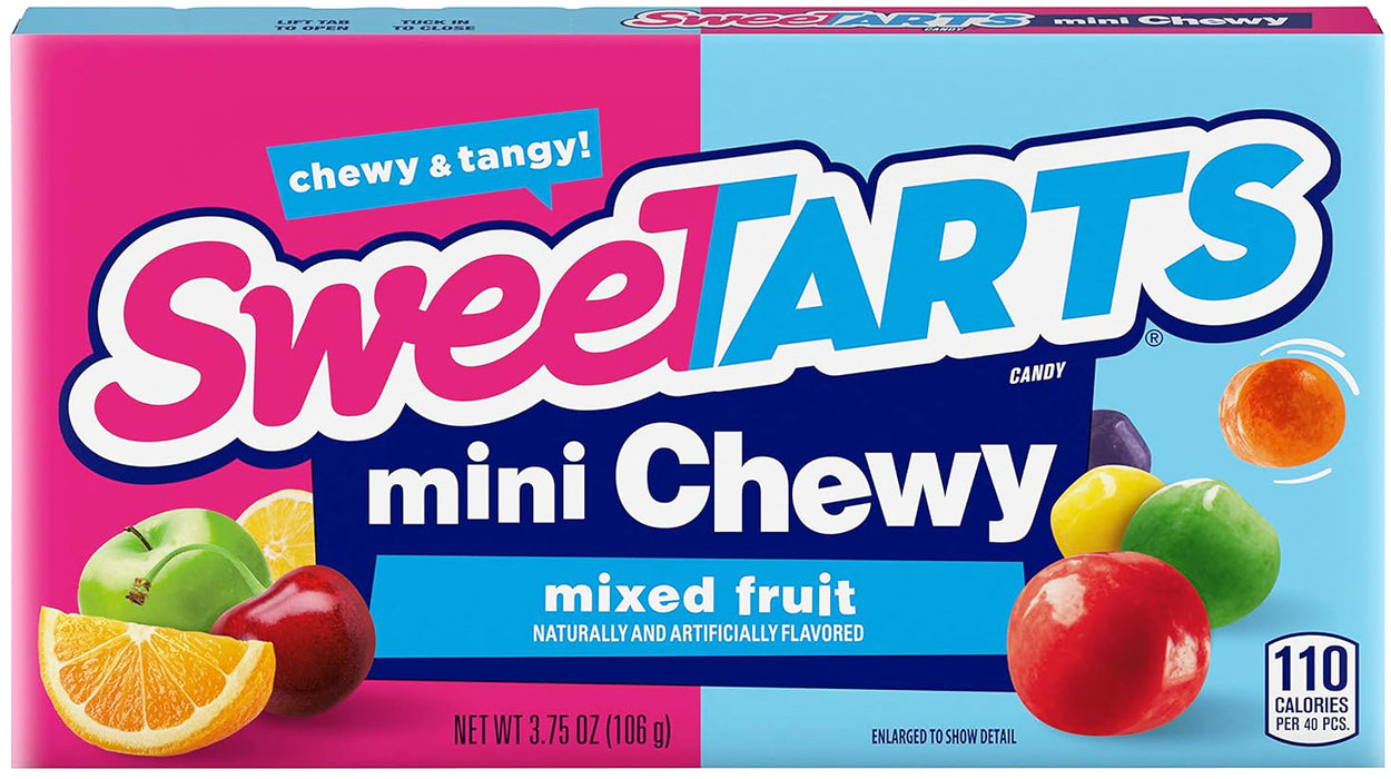 Sweetarts Mini Chewy Candy Mixed Fruit 106g / 3.75oz EXP: 09/24