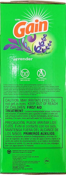 Gain - Laundry Detergent Powder Lavender 3.9KG - HOME EXPRESS
