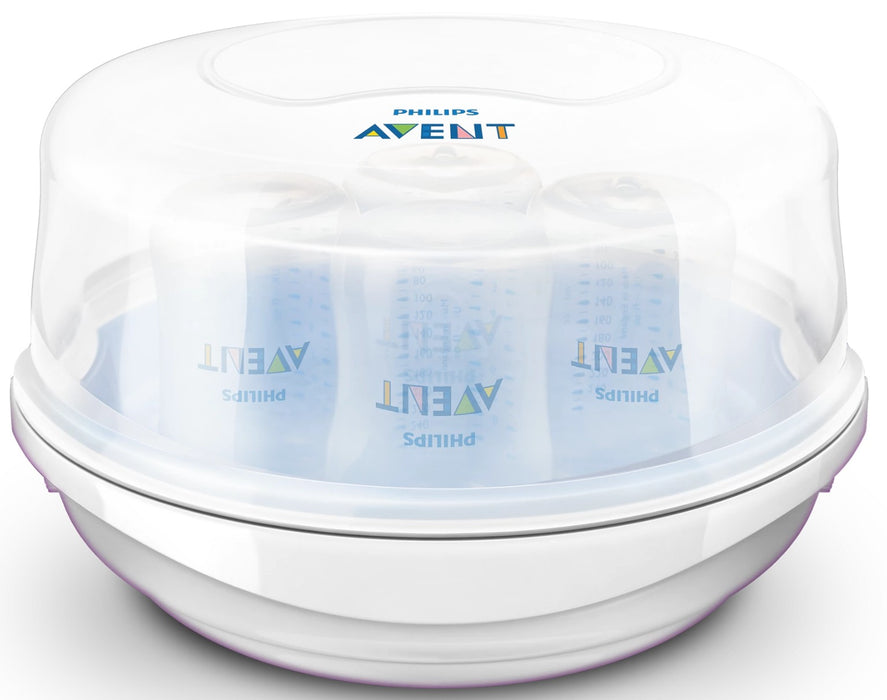 AVENT Microwave Baby Bottle Steam Steriliser SCF281/03