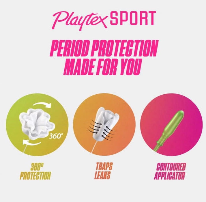 PLAYTEX - Sport Tampons Super 8's