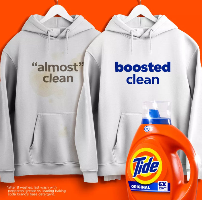 Tide Laundry Liquid Detergent Original 2.36L