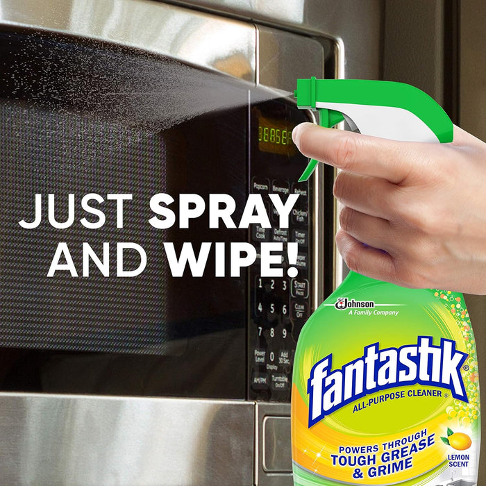Fantastik - Multi-purpose Disinfectant Cleaner, Lemon Scent by SC Johnson 946ml