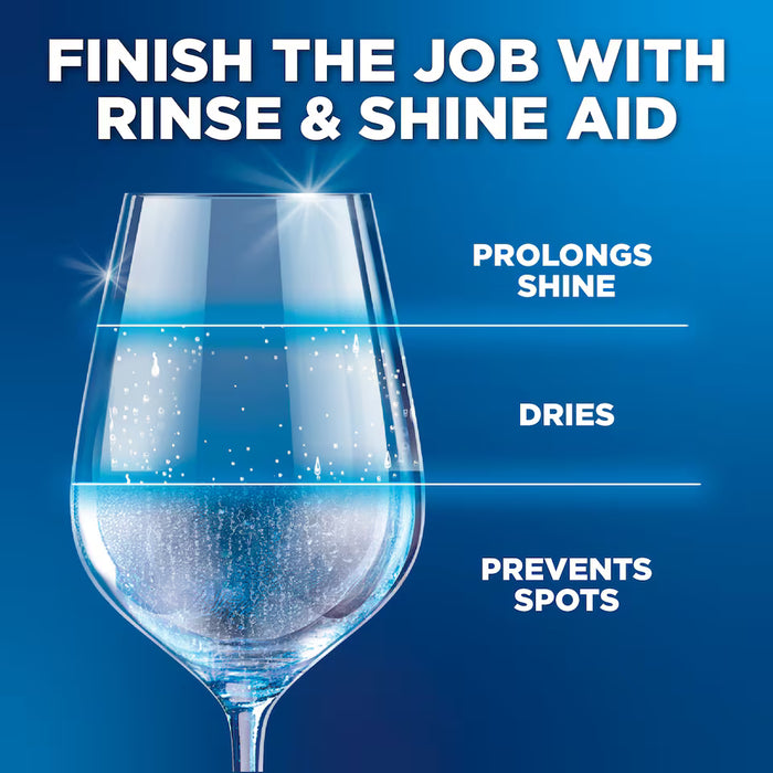 Finish Dishwasher Rinse Aids Lemon 400ml