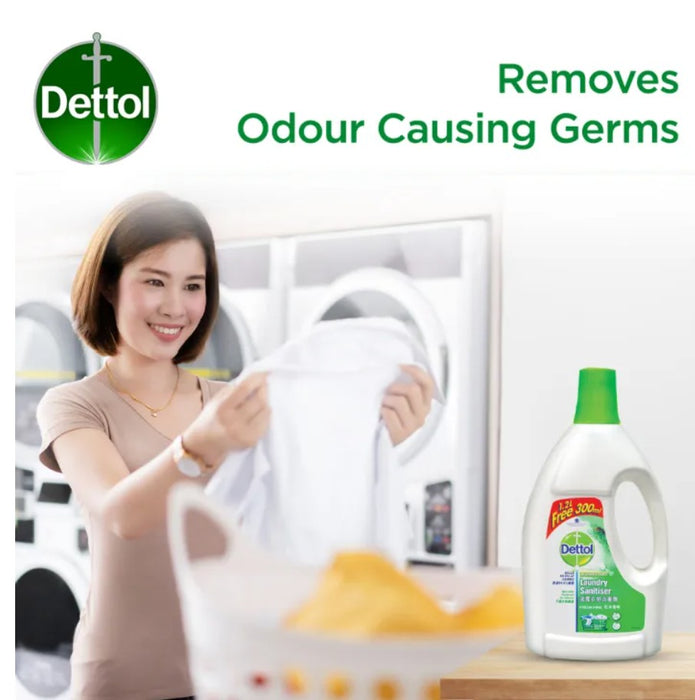 Dettol Antibacterial Laundry Disinfectant Sanitiser, Pine 1.2L