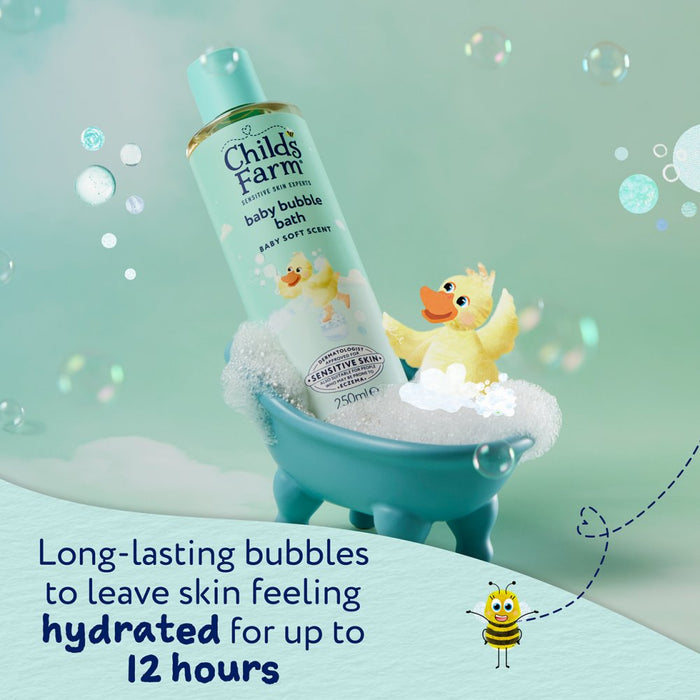 Childs Farm 嬰兒泡泡浴劑,柔和嘅香味 250ml - 平行進口