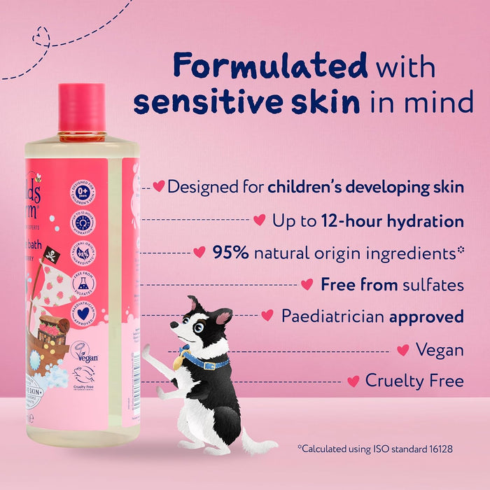 Childs Farm 泡泡浴覆盆子香味 500ml - 平行進口