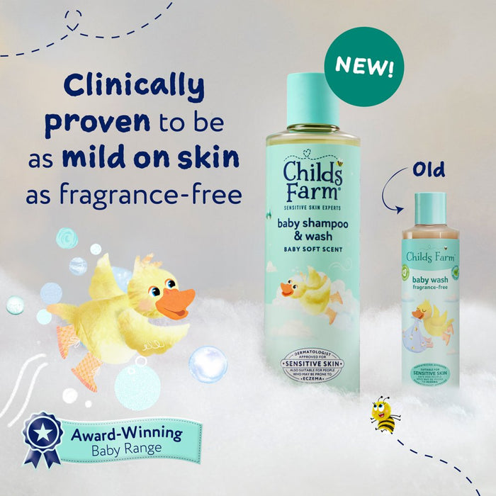 Childs Farm 嬰兒洗頭水及沐浴露 250ml - 平行進口