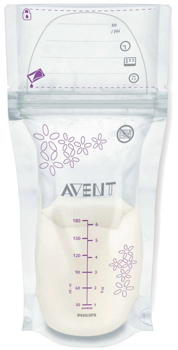 AVENT Breast Milk Storage bags 180ml x 25 SCF603/25