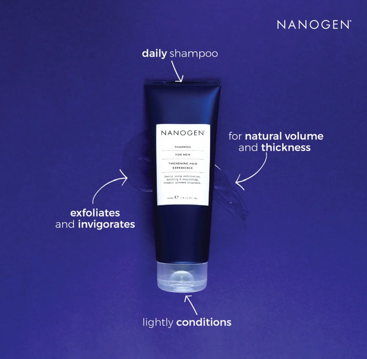 Nanogen - Thickening Hair Experience Shampoo for Men 240ml
