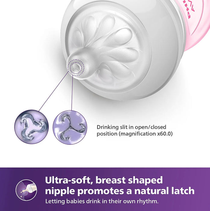 AVENT Natural Response Baby Bottle 1m+  260ml SCY903/11