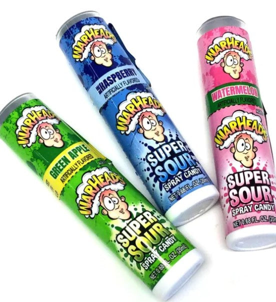 Warheads Super Sour Spray Candy SET of 20ml x 3 EXP:02/26