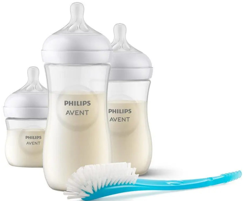 AVENT 自然反應嬰兒奶瓶禮盒 0M + 125毫升、260毫升、330毫升 SCD837/12