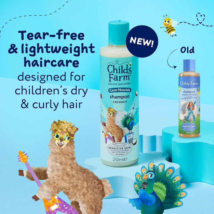 Childs Farm Shampoo Coconut Coco-Nourish 250ml (parallel import)