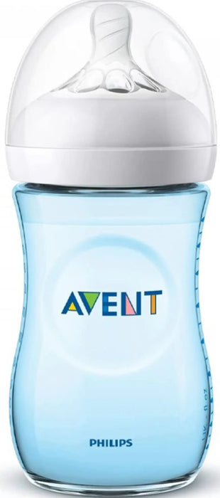 AVENT 天然嬰兒奶樽藍色 一個月 + 260ml x2 SCF035/27