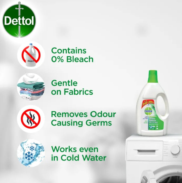 Dettol Antibacterial Laundry Disinfectant Sanitiser, Pine 1.2L