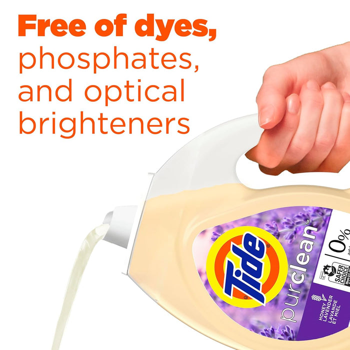 Tide -  Laundry Detergent Honey Lavender 1.86L