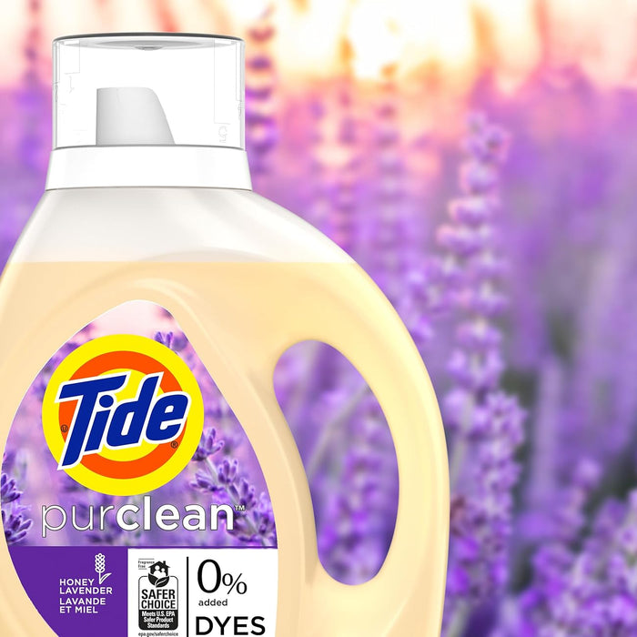 Tide -  Laundry Detergent Honey Lavender 1.86L