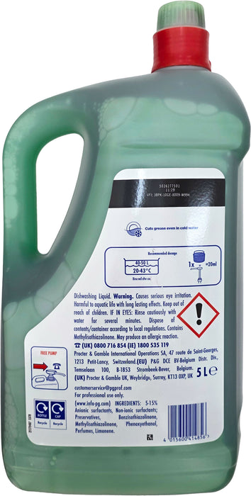 Fairy - Professional Original Washing Up Dish Liquid 5.0L