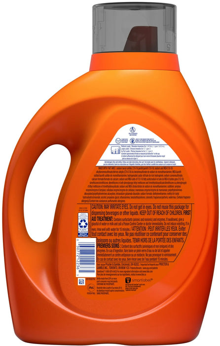 Tide - Liquid Laundry Detergent Febreze Sport Odor Defense Active Fresh 2.48L