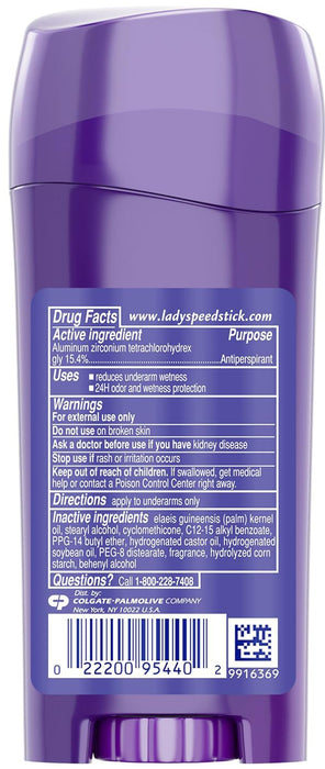 Lady Speed Stick - Invisible Dry Underarm Deodorant / Antiperspirant, Powder Fresh 65g