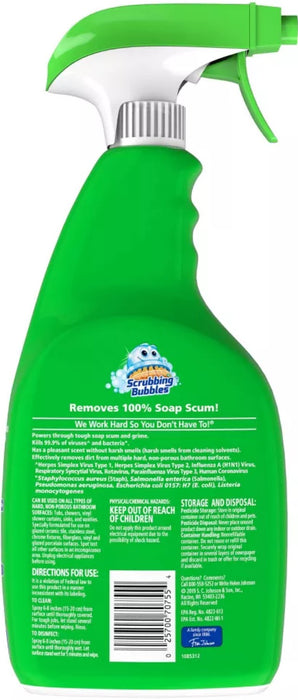 Scrubbing Bubbles - 浴室除菌水垢污垢清潔劑 柑橘香味 946ml