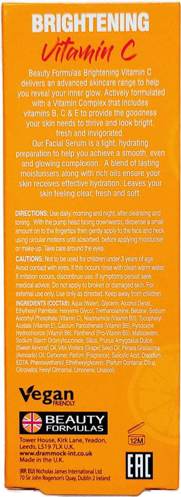 Beautyformulas - Vitamin C Brightening Facial Serum 30ml