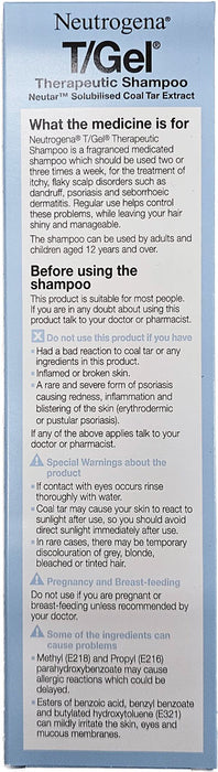 NEUTROGENA - T/Gel Therapeutic Shampoo 250ml