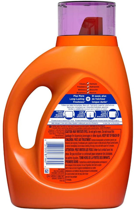 Tide - Laundry Liquid Detergent with Febreze Spring Renewal 1.24L