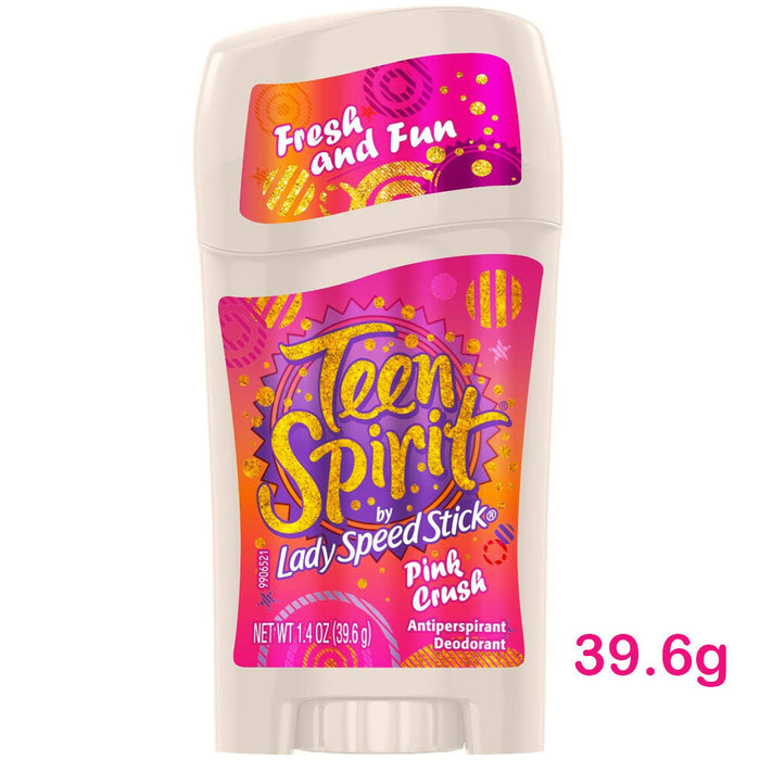 Lady Speed Stick - Teen Spirit Underarm Deodorant / Antiperspirant, Pink Crush 39.6g