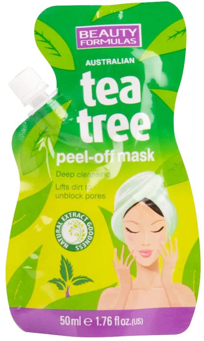 Beautyformulas - Tea Tree Peel-Off Mask 50ml - HOME EXPRESS