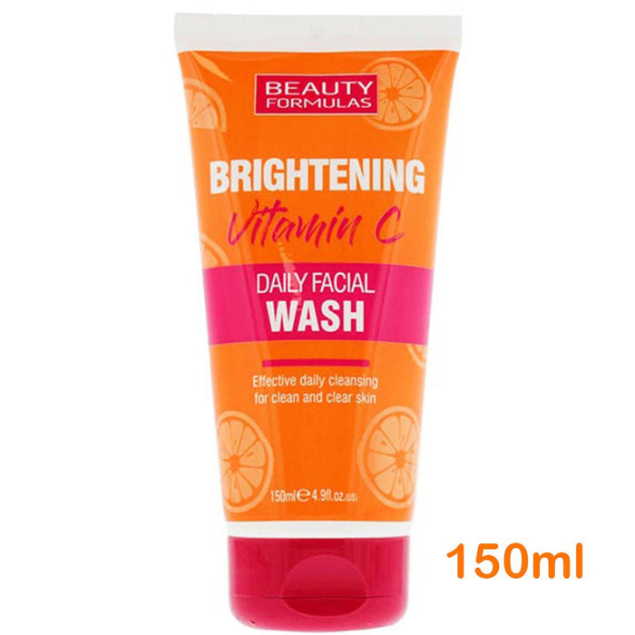 Beautyformulas - Vitamin C Brightening Daily Facial Wash 150ml - HOME EXPRESS