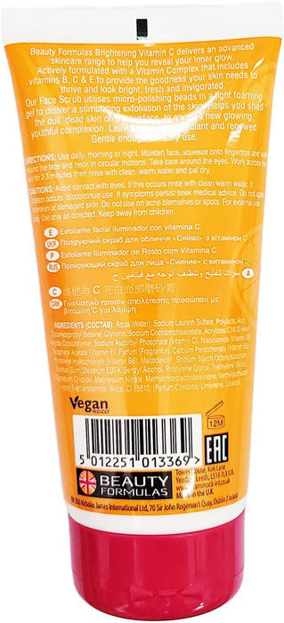 Beautyformulas - Vitamin C Brightening Micro-Polishing Facial Scrub 150ml - HOME EXPRESS