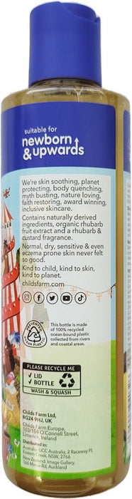Childs Farm - 2 in 1 Kids Hair Shampoo Conditioner Organic Rhubarb & Custard 250ml - HOME EXPRESS