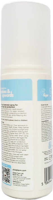 Childs Farm - 50+ SPF Sunscreen Spray Fragrance Free 125ml - HOME EXPRESS