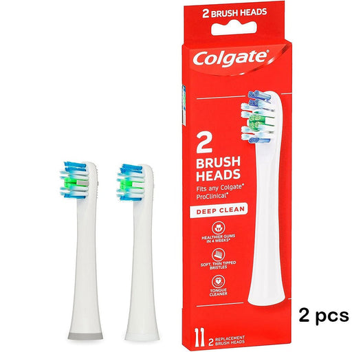 Colgate - ProClinical B150 White Sonic Electric Toothbrush Refill 2pcs - HOME EXPRESS