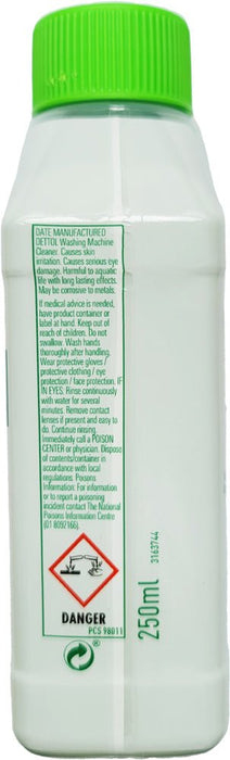 Dettol - 5 in 1 Washing Machine Cleaner, Original Scent 250ml - HOME EXPRESS