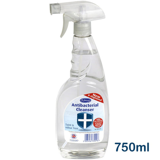 DR JOHNSONS - Antibacterial Disinfectant Cleanser Spray 750ml - HOME EXPRESS