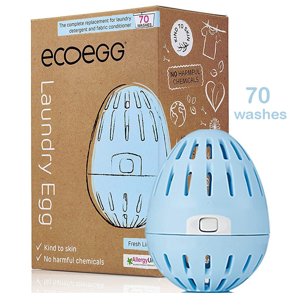 ECOEGG Laundry Egg for Sensitive Skin, Fresh Linen, 70 washes — HOME