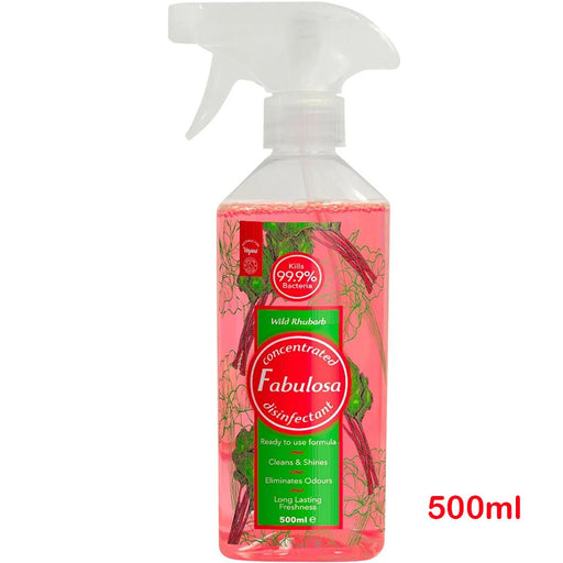 Fabulosa - Concentrated Disinfectant Spray Wild Rhubarb 500ml - HOME EXPRESS