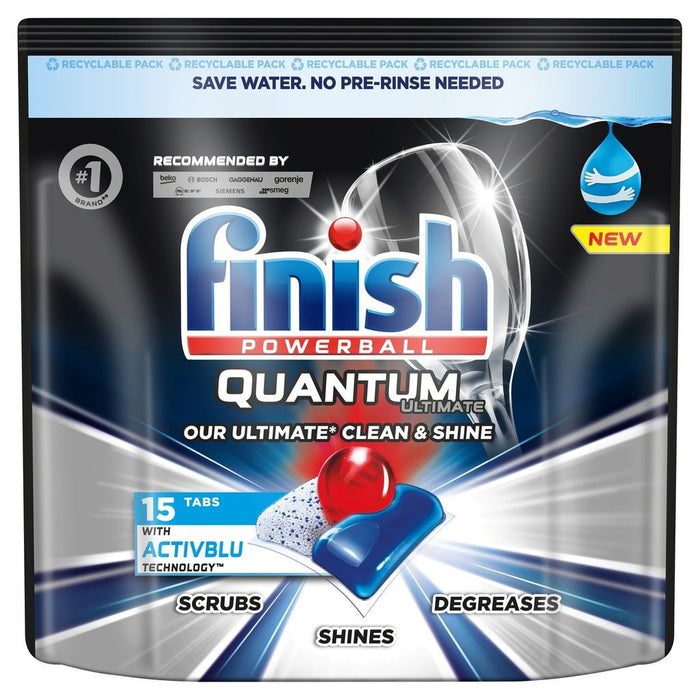 Finish - Finish Quantum Ultimate Powerball Tabs 15s - HOME EXPRESS