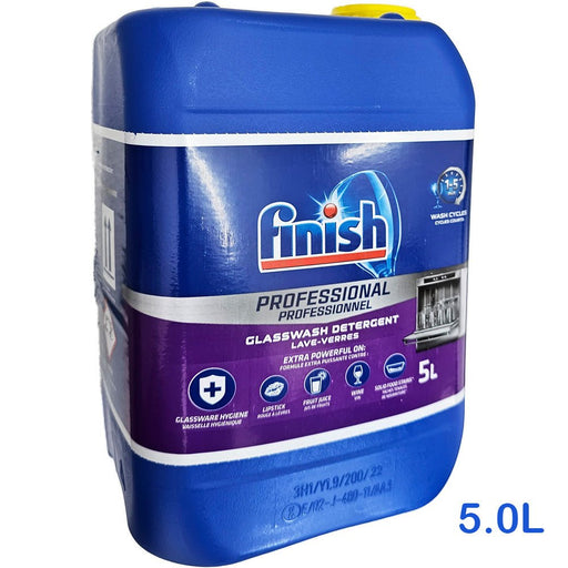 Finish - Professional Glass Wash Liquid Detergent 5.0L - HOME EXPRESS