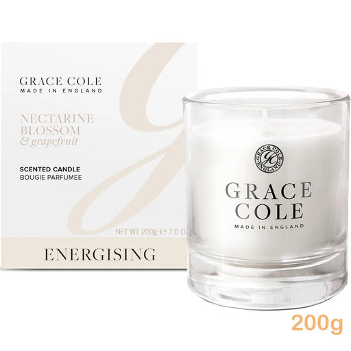 Gracecole - Nectarine Blossom & Grapefruit Candle 200g - HOME EXPRESS