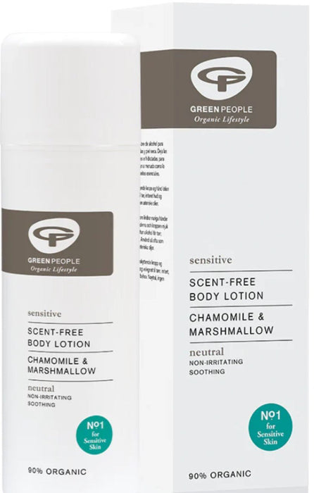 Green People - Body Lotion, Scent Free with Chamomile & Marshmallow 150ml - HOME EXPRESS