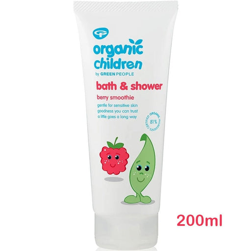 Green People - Children Bath & Shower Gel Berry Smoothie 200ml - HOME EXPRESS