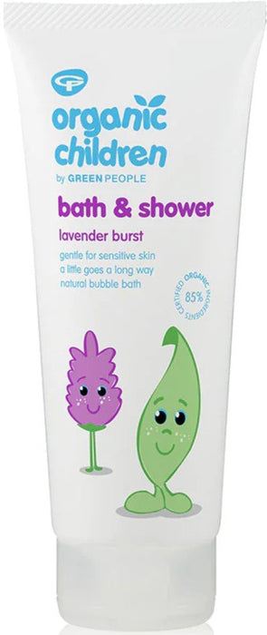 Green People - Children Bath & Shower Gel Lavender Burst 200ml - HOME EXPRESS