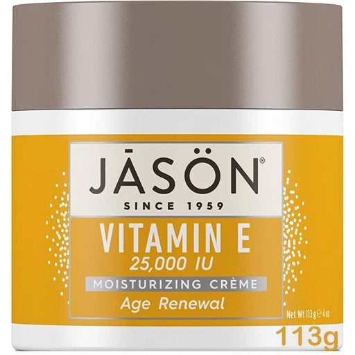 Jason - Moisturizing CrÃ¨me Vitamin E, 25,000 IU, Age Renewal 113g - HOME EXPRESS