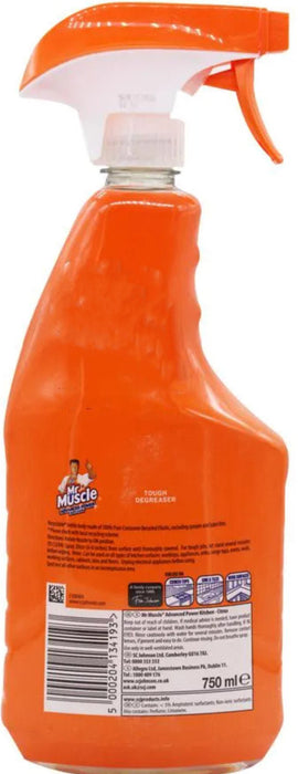 MR MUSCLE KITCHEN CLEANER ADVANCED POWER CITRUS 750 ML