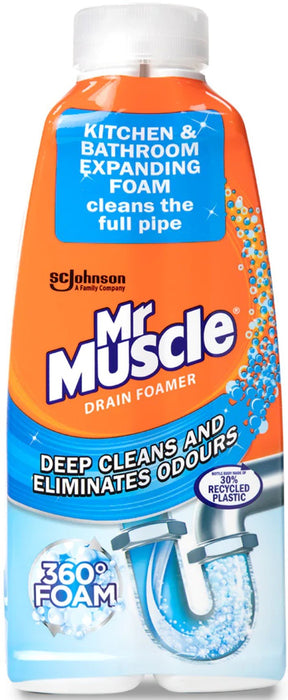Mr Muscle - Drain Foamer Pipe Cleaner for Kitchen & Bathroom 500ml - HOME EXPRESS