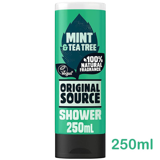 Original Source - Tingly Mint and Tea Tree Shower Gel Body Wash 250ml - HOME EXPRESS
